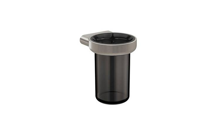 Cosmic Architect Toothbrush Holder - Brushed Stainless Steel