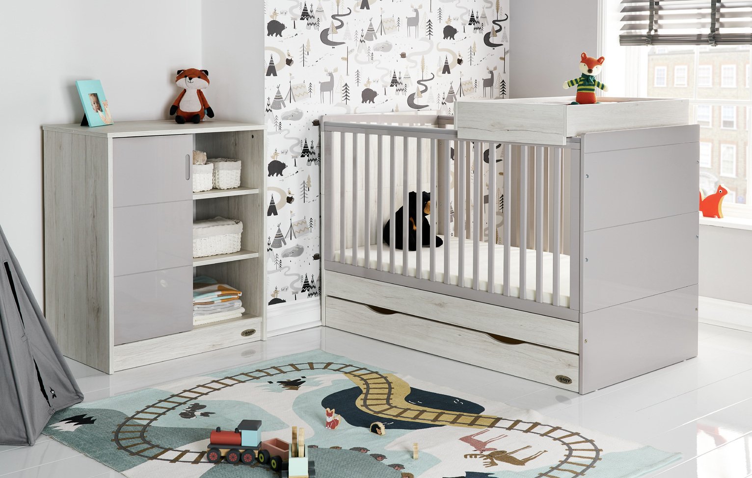 Obaby Madrid 2 Piece Room Set - Lunar