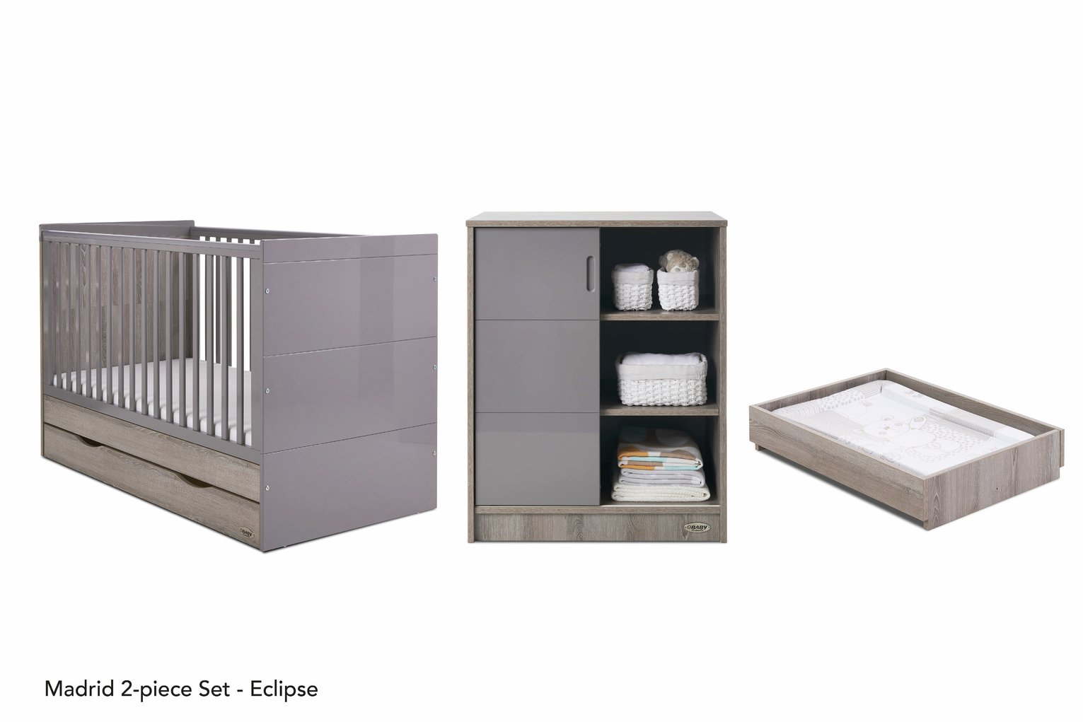 Obaby Madrid 2 Piece Nursery Furniture Set Review