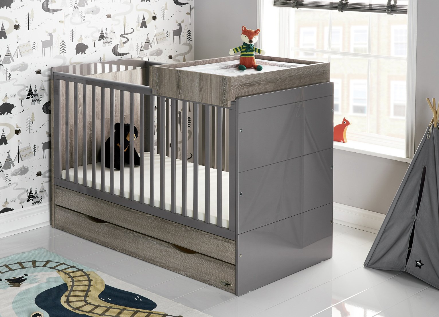 argos obaby cot bed