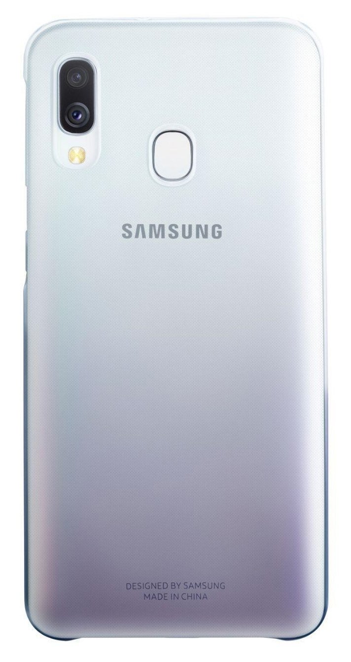 Samsung Galaxy A40 Gradation Phone Case - Black