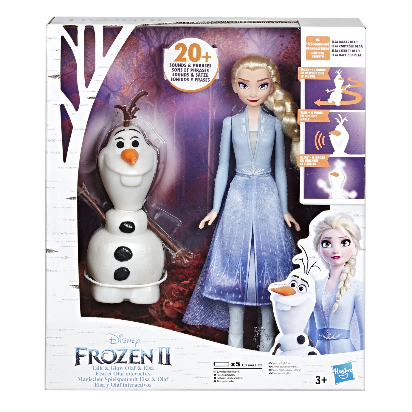 Disney Frozen 2 Talk and Glow Olaf and Elsa Dolls Review