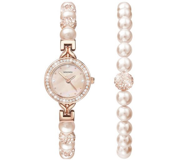 Sekonda Editions Ladies' Crystalla Watch Gift Set