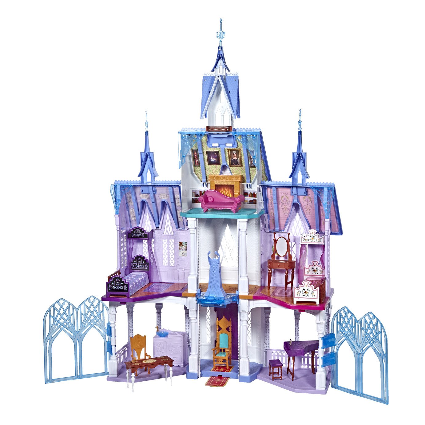 arendelle castle surprise feature playset