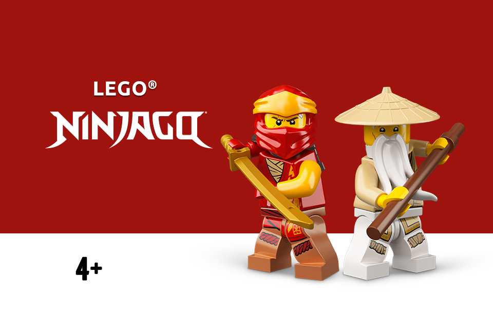 Two LEGO® Ninjago toys.