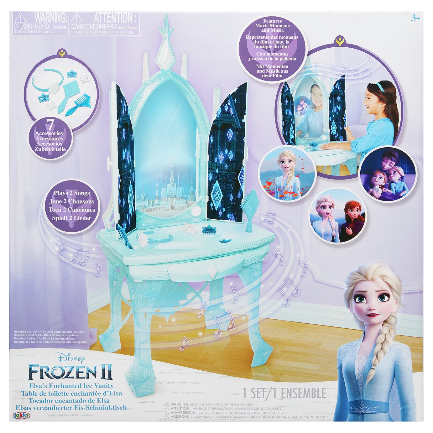 disney frozen makeup table