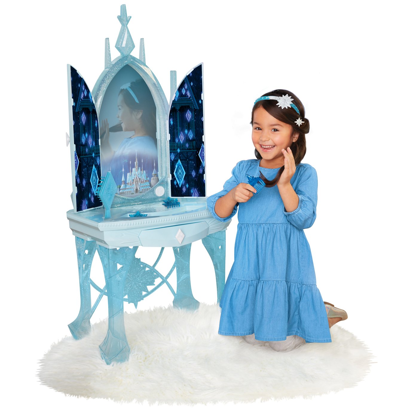 Disney Frozen 2 Elsa's Enchanted Ice Vanity Review