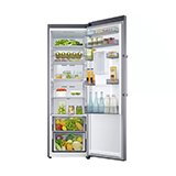 Tall upright fridges.