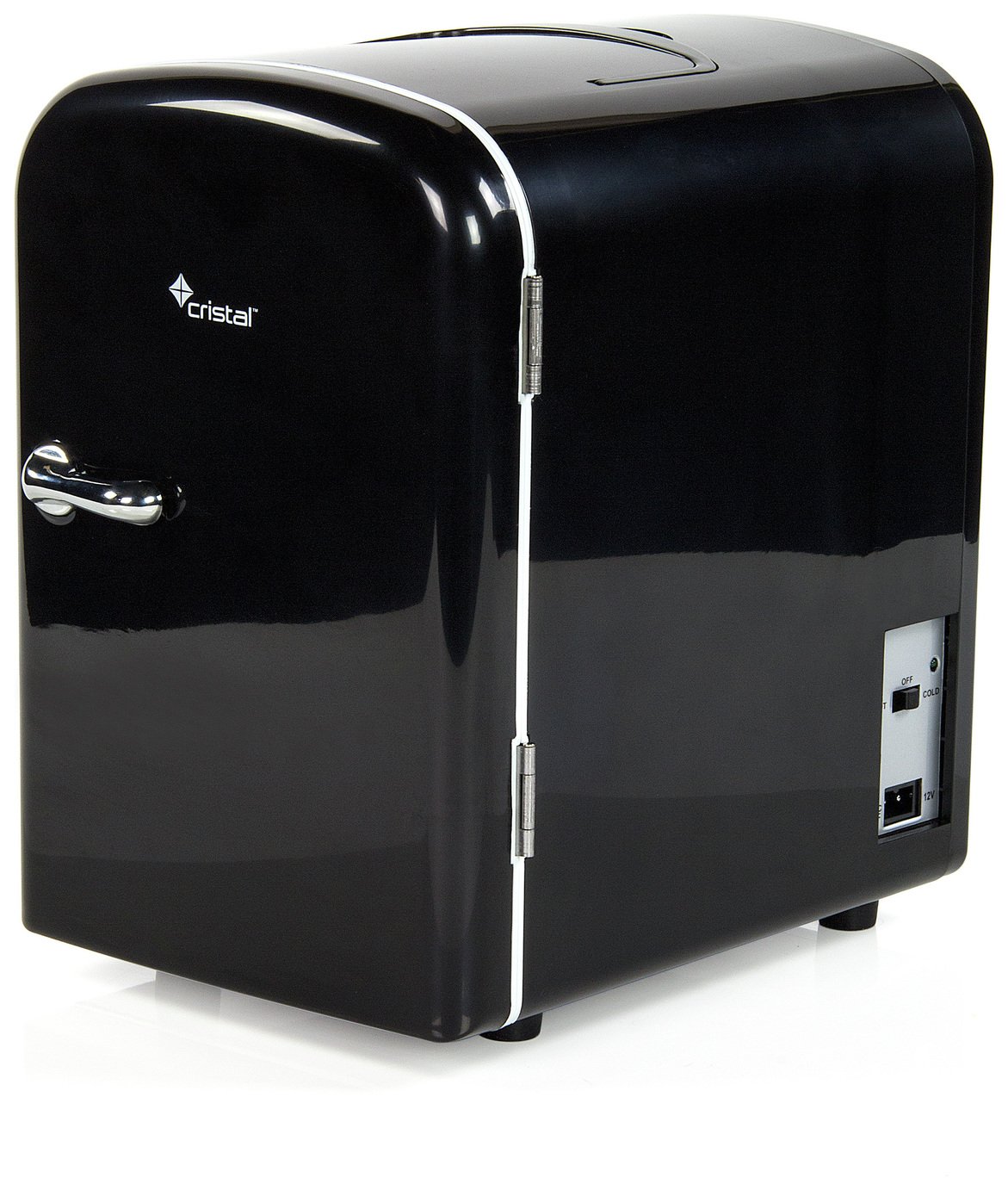 4 Litre Black Mini Travel Fridge