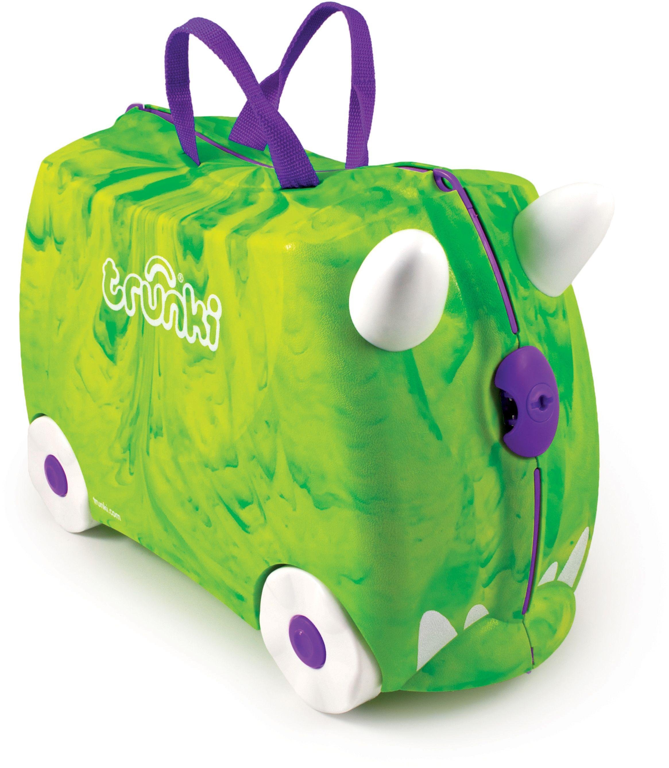 Trunki Trunkisaurus Rex 4 Wheel Hard Ride On Suitcase