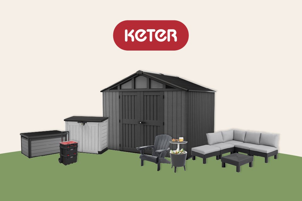 Save up to 30%. Big savings across the Keter range.