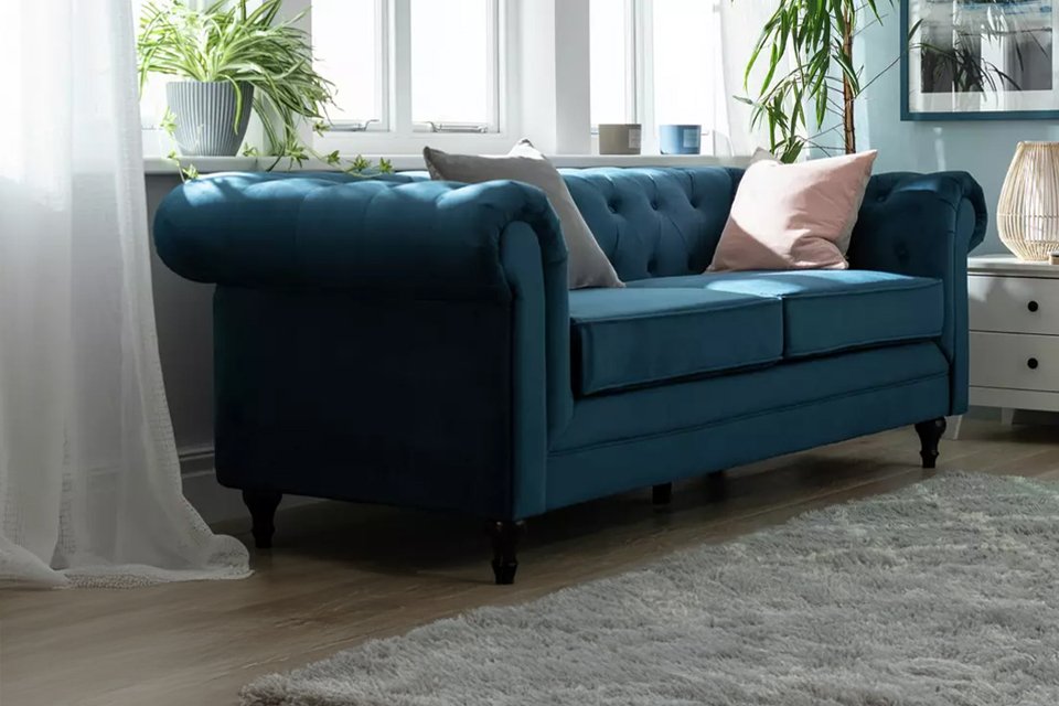 Save on selected living room. Includes sofas, side tables and more.
