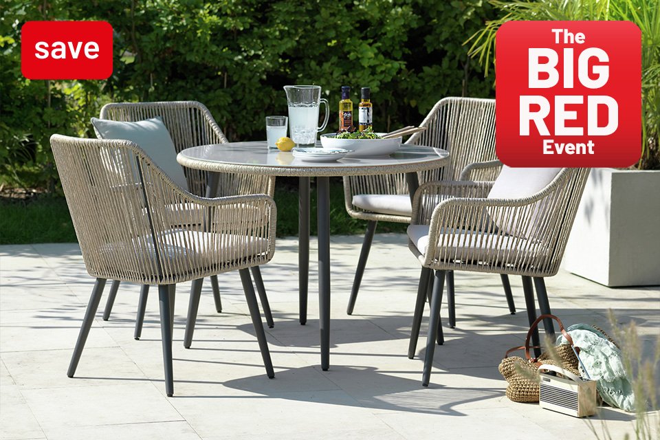 The Big Red Event. Save up to 30% on selected garden and outdoor lines. Use codes GREEN10, GREEN20 and GREEN30 at checkout.