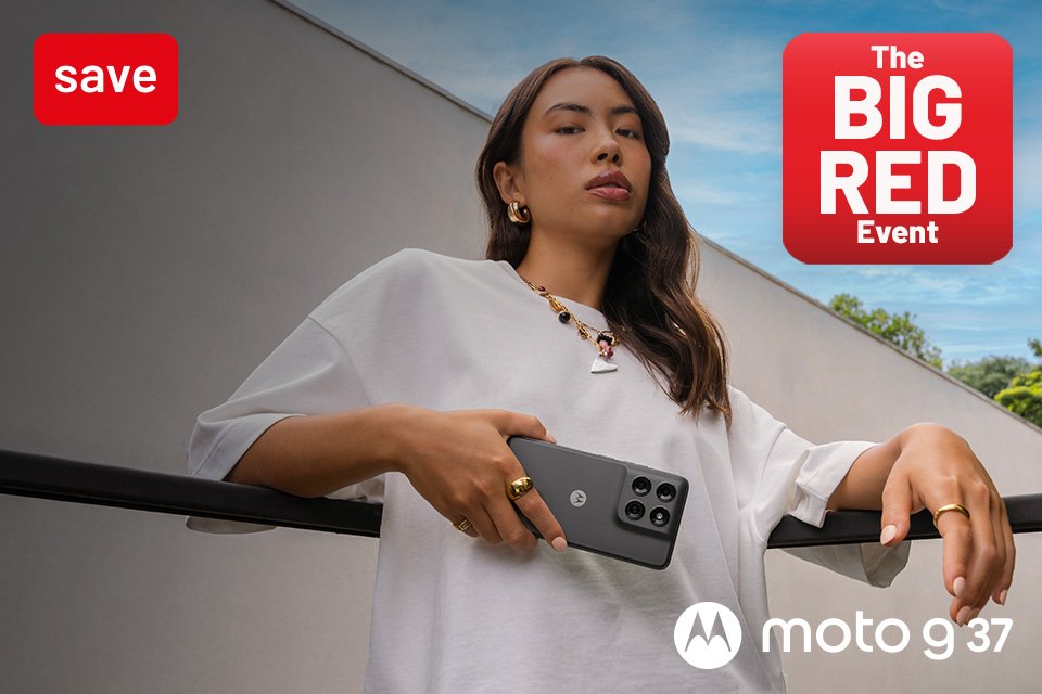 Save 10% on selected Motorola devices. Use code RED10 at checkout.