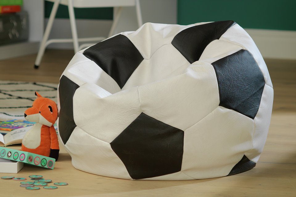 Free football beanbag with selected Hisense MiniLED TV's.