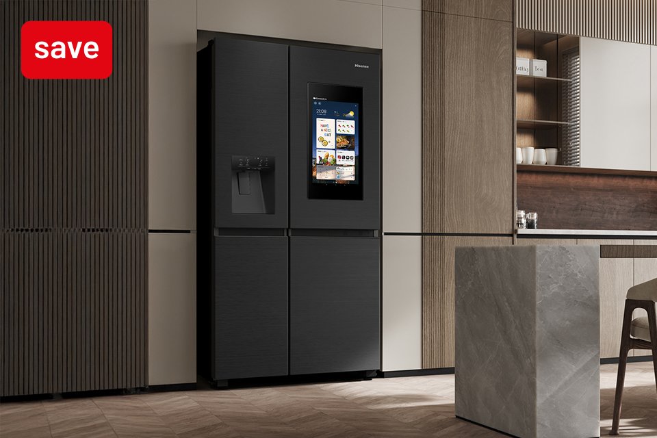 Save up to 20% on selected large kitchen appliances.