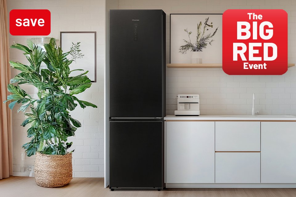 The Big Red Event. Keep your cool. Save up to 20% on selected refrigeration using codes.
