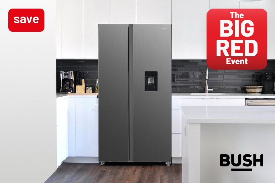The Big Red Event. Save up to 20% on selected Bush appliances. Using code RED10, RED20 or RED30.