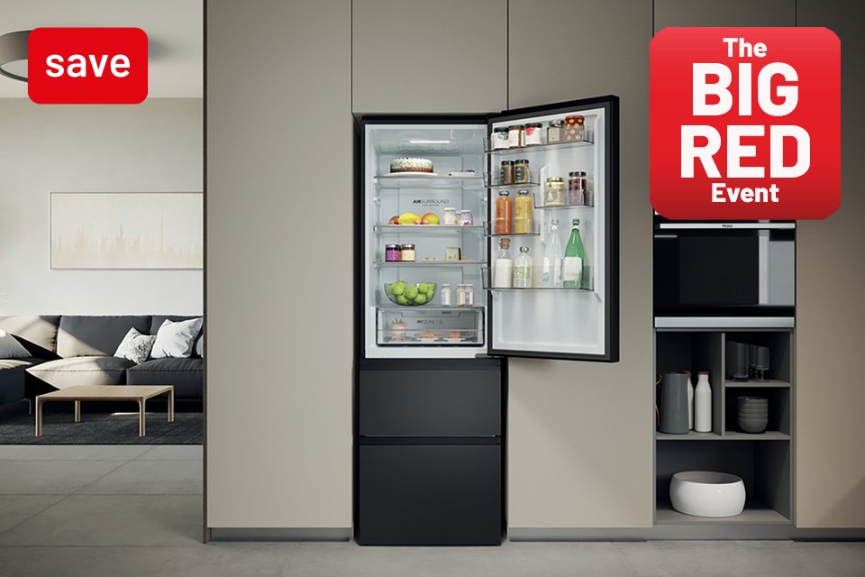 The Big Red Event. Save up to 20%. On selected refrigeration using code RED10 or RED20.