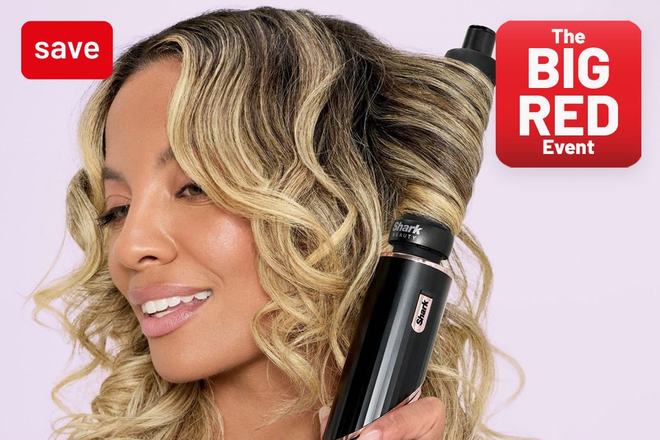 The Big Red Event. Save up to 30% on selected hair care using codes RED10, RED20, RED30.
