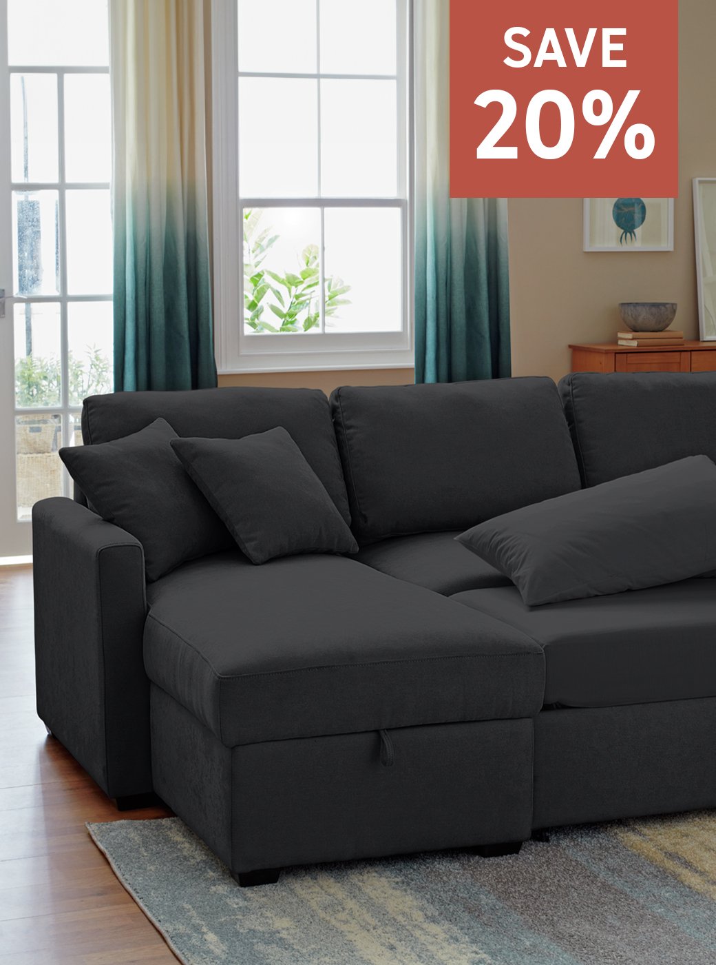 Save 20% on selected living room furniture. Includes sofas, armchairs and more. Shop now.