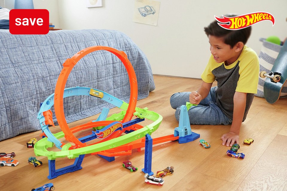 Save 20% on selected Hot Wheels use code RED20.
