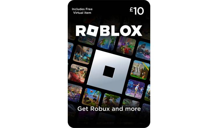 ROBLOX Game CARD UK Edition 10£ & 20£ Collection Gift Card