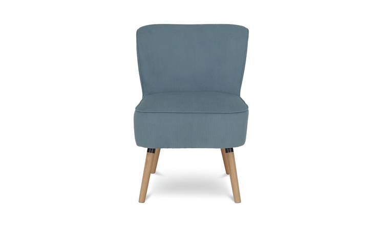 Argos best sale blue armchair