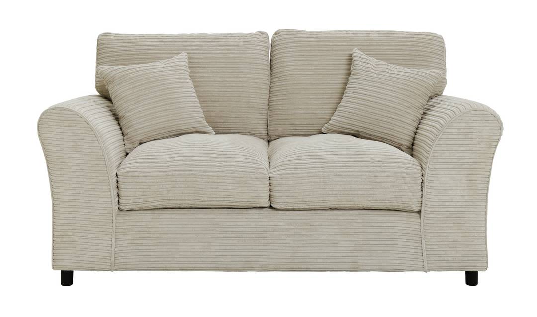 Argos Home Harry Fabric 2 Seater Sofa - Stone