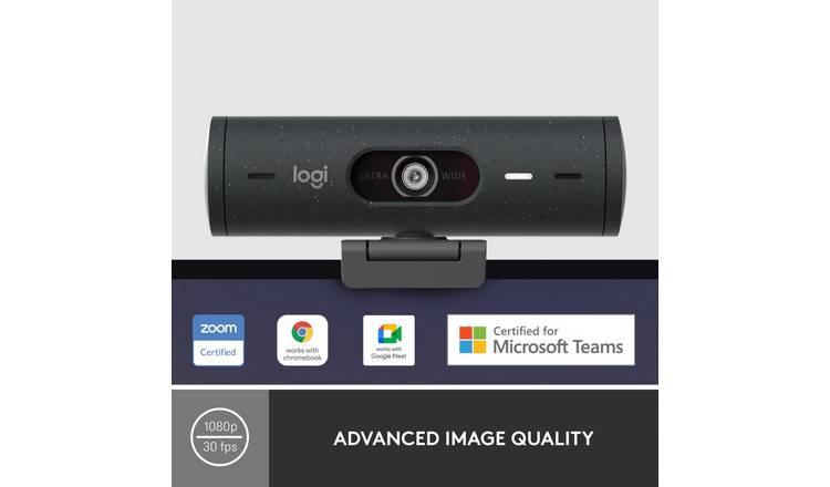 Logitech Brio 100 1080p Full HD Webcam for Meetings and Streaming