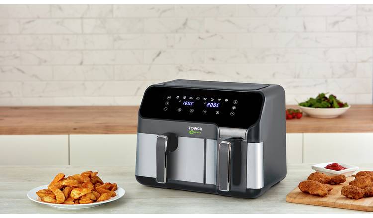 Tower Vortx Dual Basket 9 Litre Air Fryer