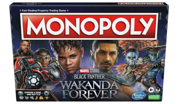 Buy Monopoly Marvel Studios Black Panther Wakanda Forever