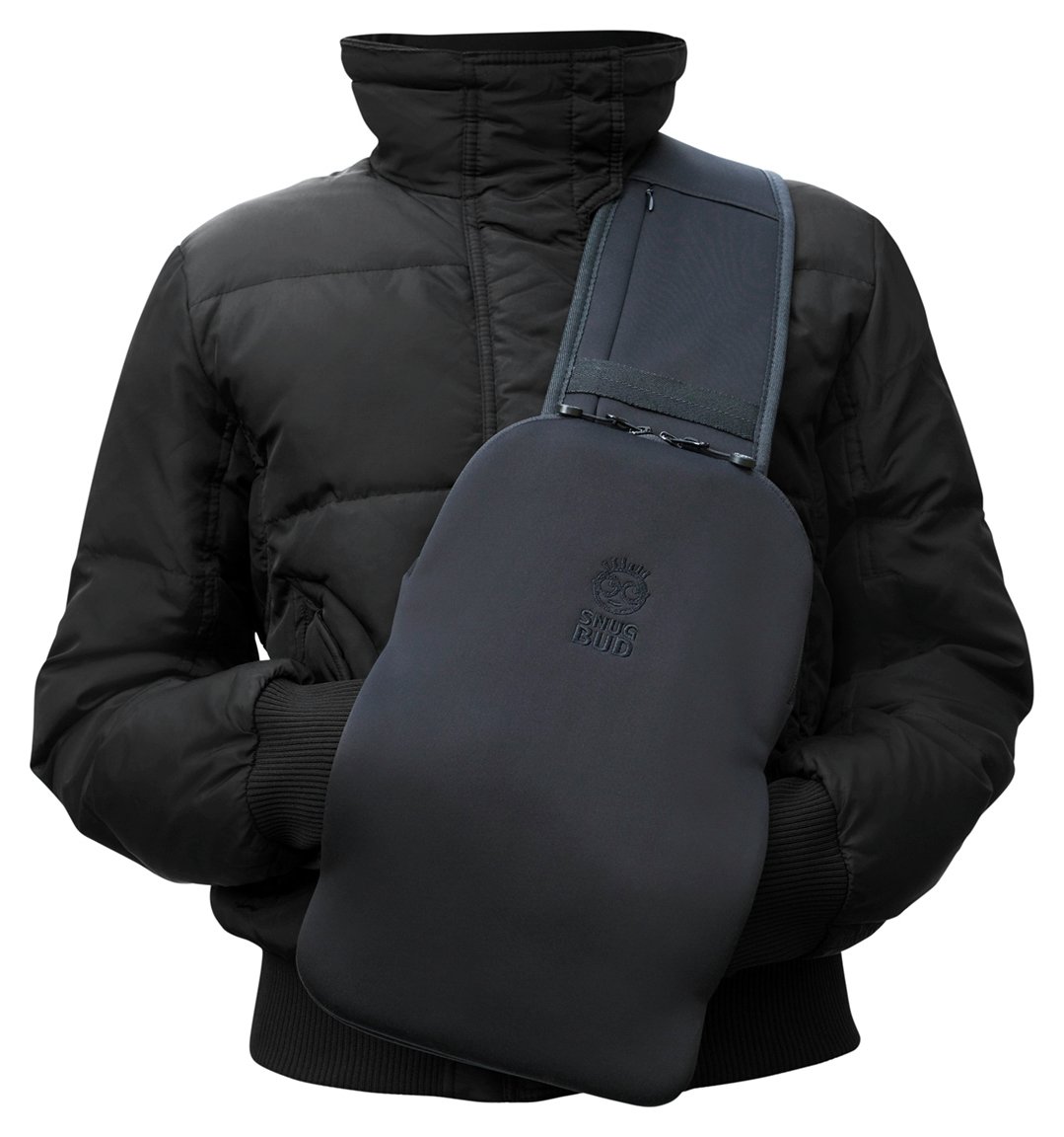 SNUG BUD® Wearable Body Warmer – Panther Black