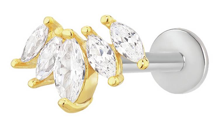 Argos gold deals earrings studs