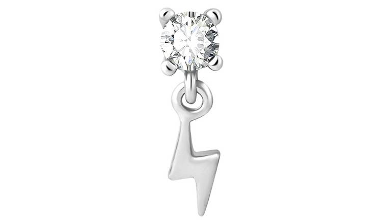 Argos on sale titanium earrings