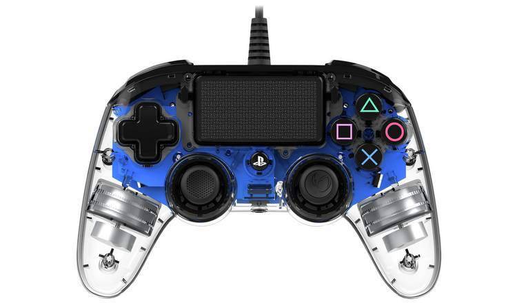 Nacon Official PS4 Wired Controller - Crystal Blue 0