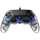 Buy Nacon Official Ps4 Wired Controller Crystal Blue Ps4 Controllers And Steering Wheels Argos