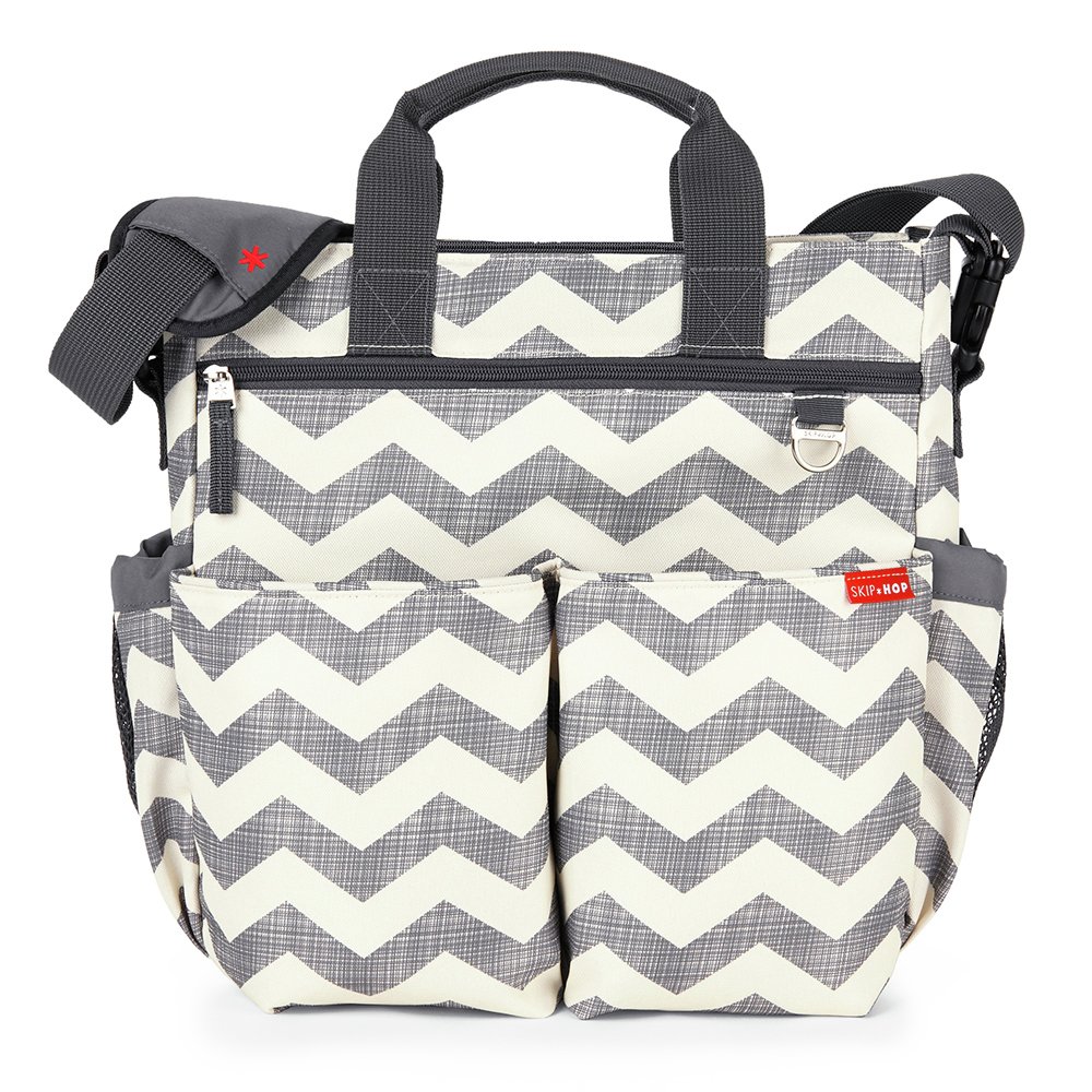 chevron changing bag