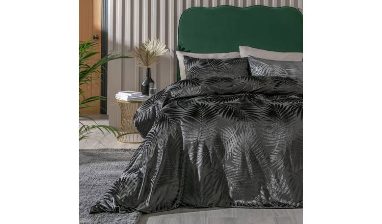 Black feather duvet best sale