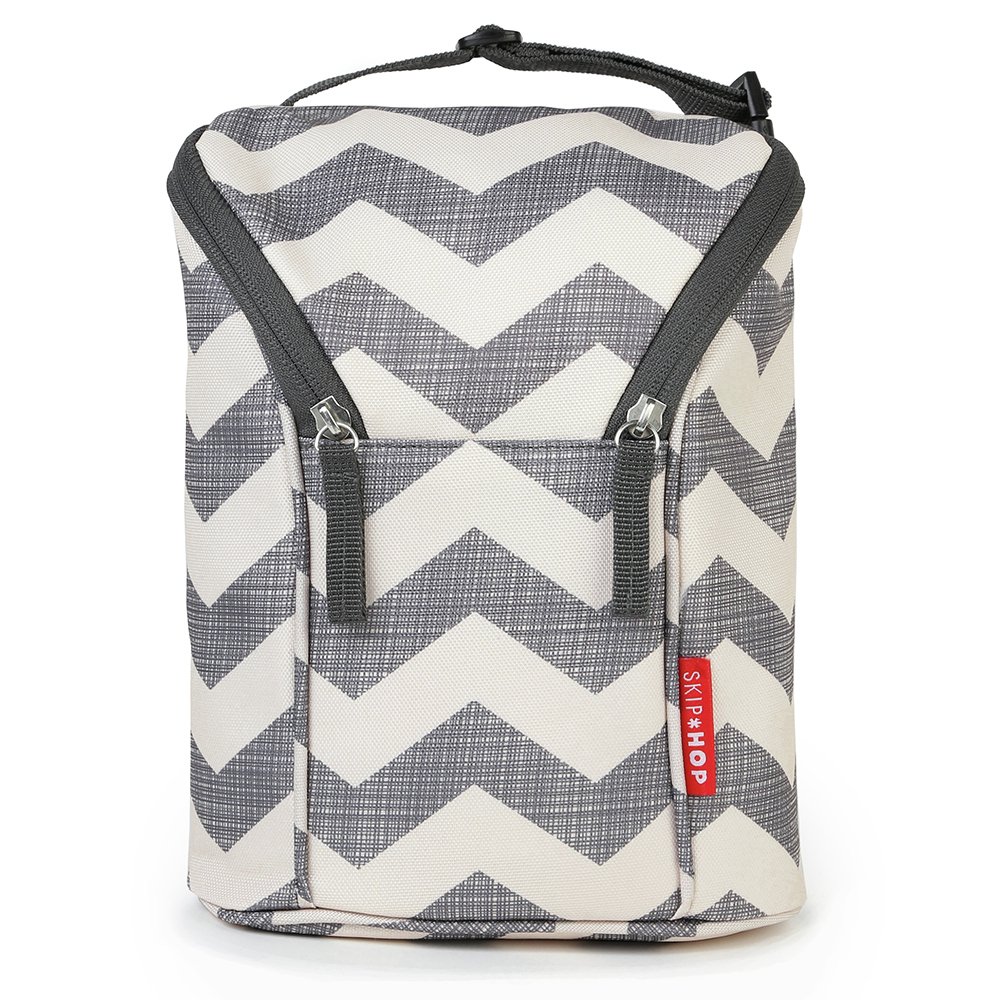 Skip Hop Double Bottle Bag - Chevron