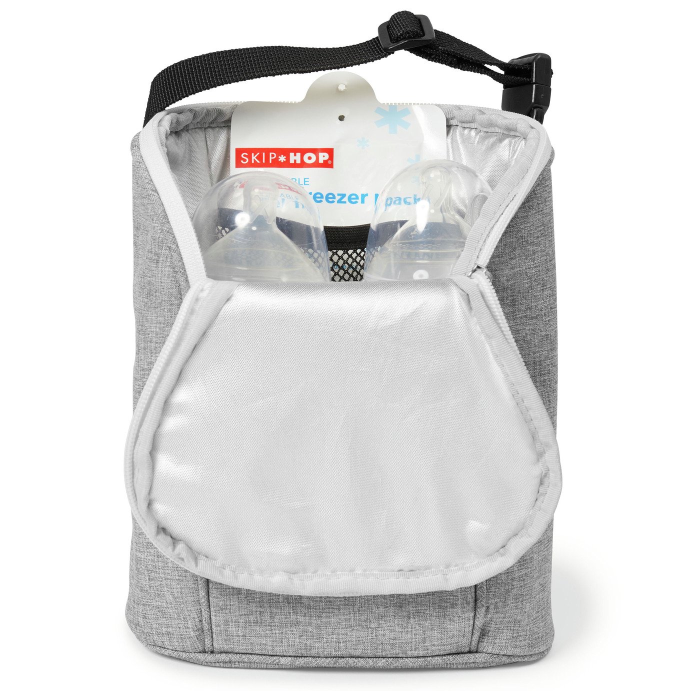 skip hop double bottle bag