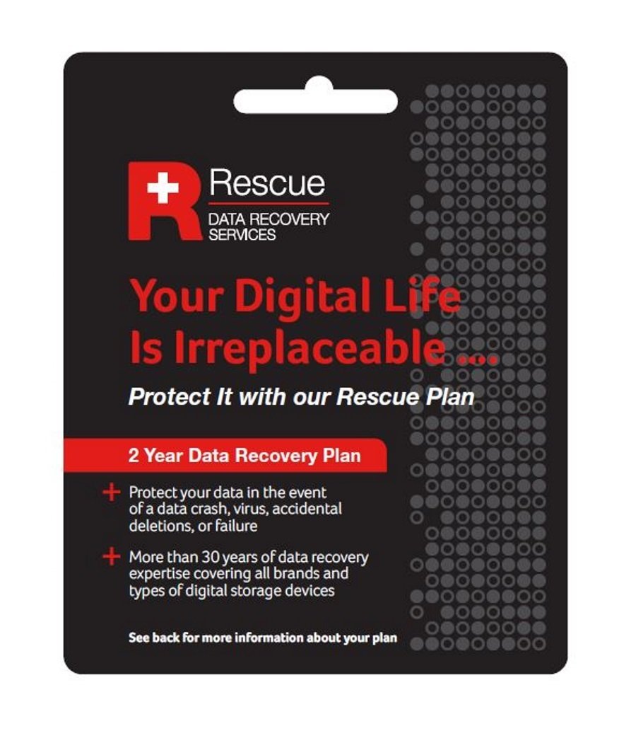 Seagate 2 Year Rescue Plan Card