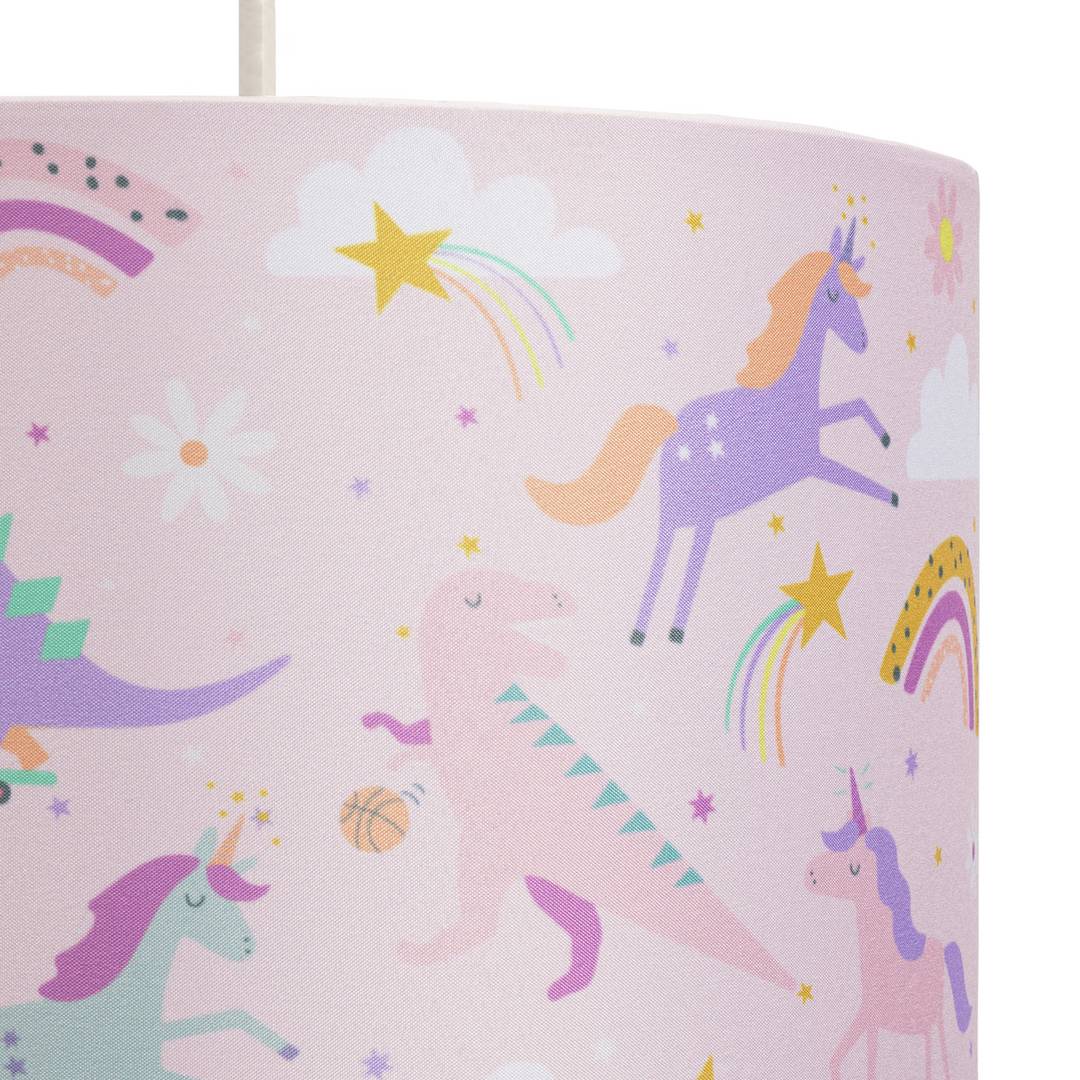 Habitat Kids Unicorn Dino Printed Shade - Multicoloured