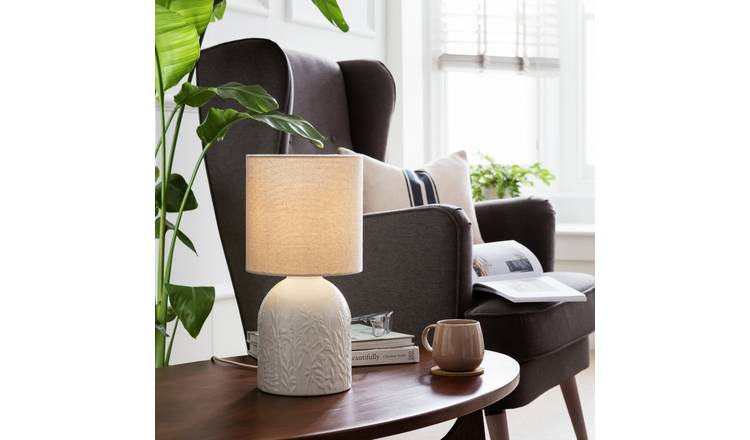 Argos white hot sale table lamp