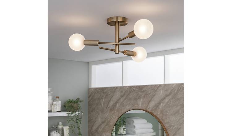 Rust proof bathroom store ceiling lights