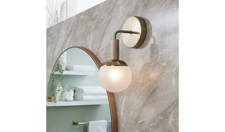 Bathroom wall best sale pendant light