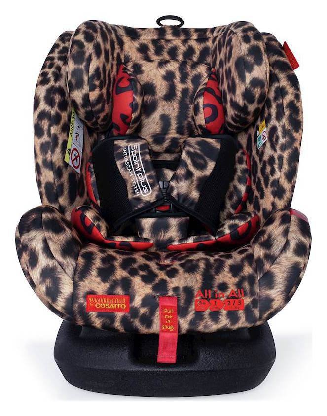 Cosatto All in All Hear Us Roar Group 0/1/2/3 Car Seat-Multi