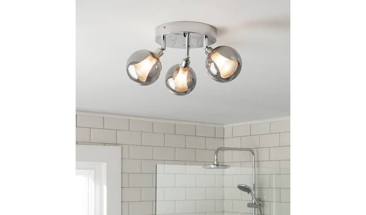 Argos bathroom light on sale with shaver socket