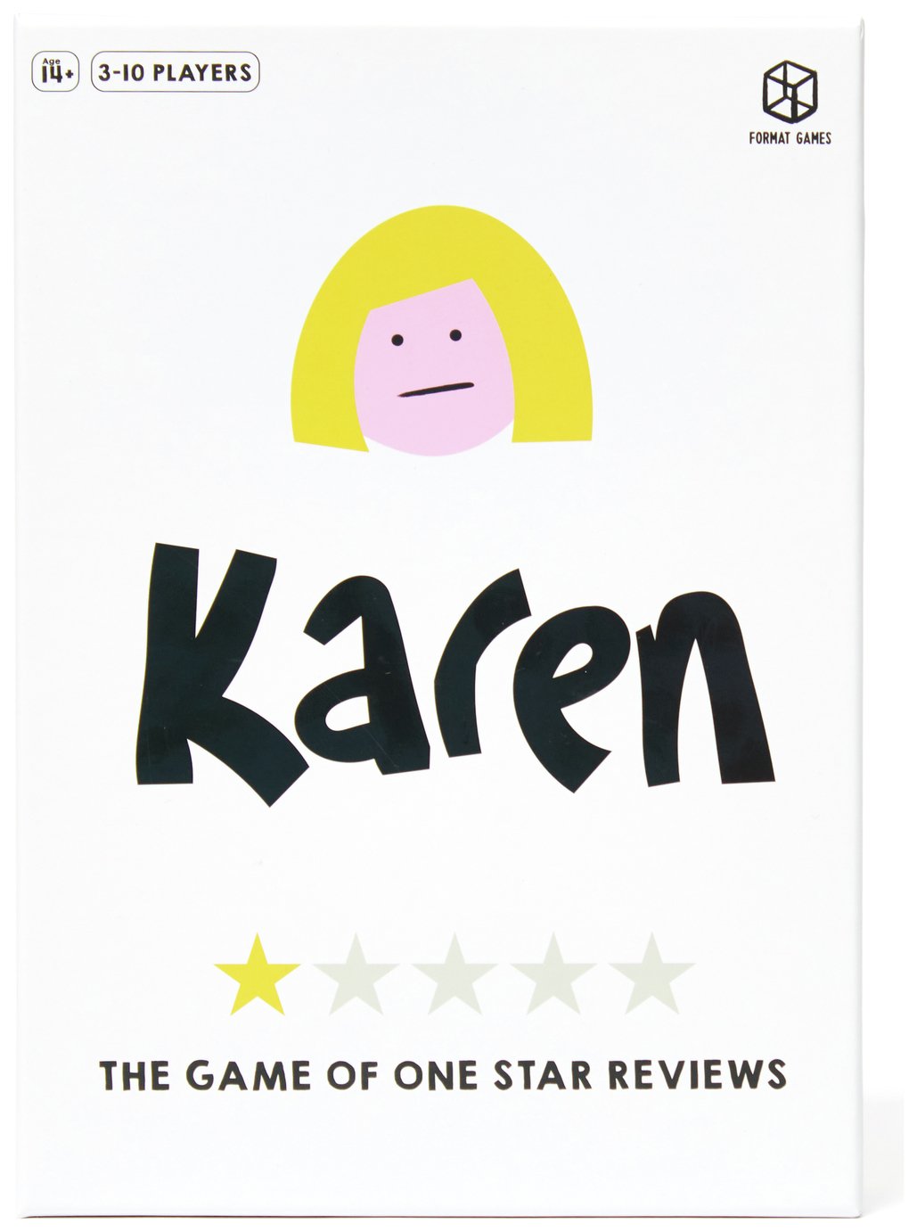 Karen 1 Star Review Board Game