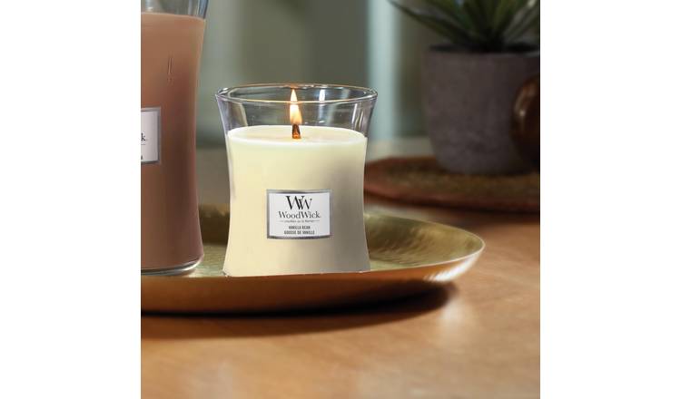 Woodwick Medium Jar Candle - Vanilla Bean